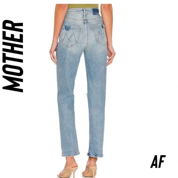 Mother Superior High Waisted Study Hover In We Are Castaways Jeans Size 26